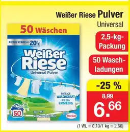 Zimmermann Weißer riese pulver Angebot