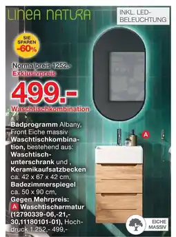 Möbelzentrum Pforzheim Linea natura waschtischkombination albany Angebot