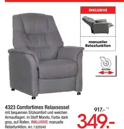 Zurbrüggen 4323 comfortimes relaxsessel Angebot