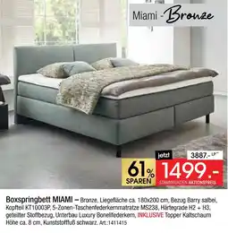 Zurbrüggen Boxspringbett miami Angebot