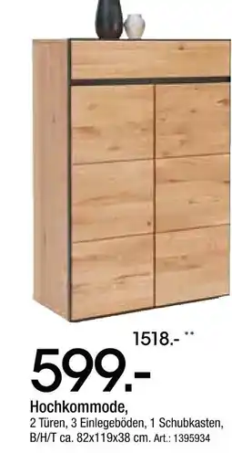 Zurbrüggen Linea natura hochkommode Angebot