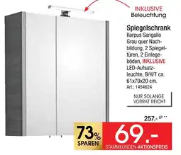 Zurbrüggen Spiegelschrank Angebot