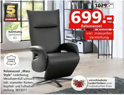 Segmüller Relaxsessel mara style Angebot