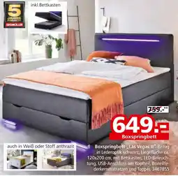 Segmüller Boxspringbett las vegas ii Angebot