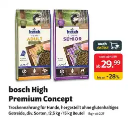 Das Futterhaus Bosch high premium concept Angebot