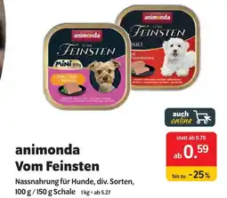 Das Futterhaus Animonda vom feinsten Angebot