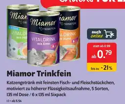 Das Futterhaus Miamor trinkfein Angebot