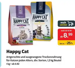 Das Futterhaus Happy cat senior atlantic lachs Angebot