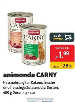 Das Futterhaus Animonda carny Angebot