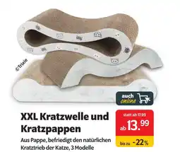 Das Futterhaus Trixie xxl kratzwelle und kratzpappen Angebot