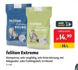 Das Futterhaus Feliton extreme babypuderduft Angebot