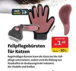 Das Futterhaus Trixie fellpflegebürsten für katzen Angebot