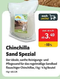 Das Futterhaus Chinchilla sand spezial Angebot