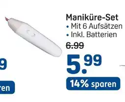 Rossmann Maniküre-set Angebot
