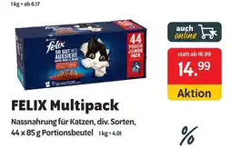 Das Futterhaus Felix nassnahrung für katzen multipack Angebot
