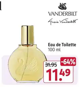 Rossmann Vanderbilt eau de toilette Angebot