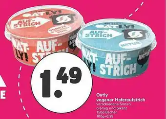 WEZ Oatly Veganer Haferaufstrich Angebot