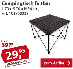 Sonderpreis Baumarkt Campingtisch faltbar Angebot