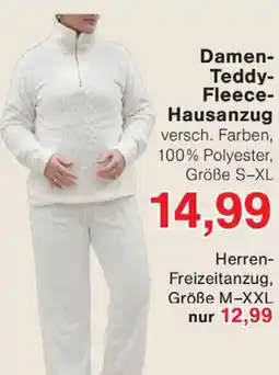 Jawoll Damen Teddy Fleece Hausanzug Angebot