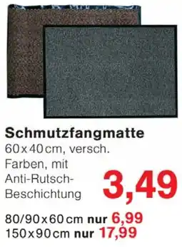 Jawoll Schmutzfangmatte Angebot
