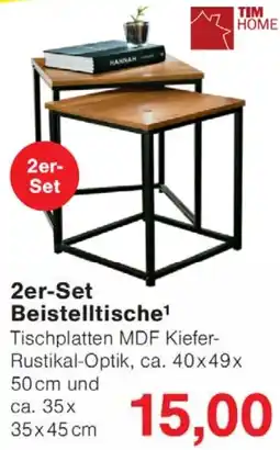 Jawoll TIM HOME 2er-Set Beistelltische Angebot