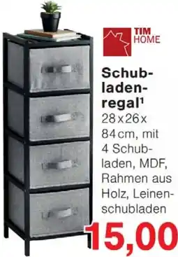 Jawoll TIM HOME Schubladenregal Angebot
