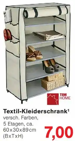 Jawoll TIM HOME Textil-Kleiderschrank Angebot