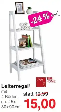 Jawoll TIM HOME Leiterregal Angebot
