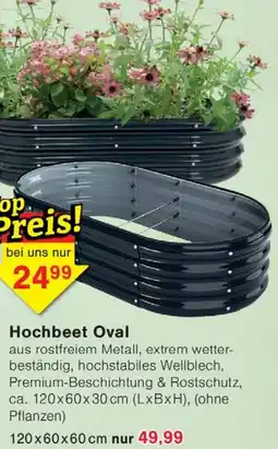 Jawoll Hochbeet Oval Angebot
