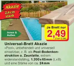 Jawoll Universal-Brett Akazie Angebot