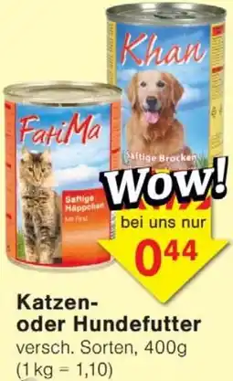 Jawoll Katzen- oder Hundefutter Angebot