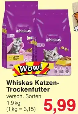 Jawoll Whiskas Katzen Trockenfutter Angebot
