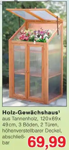 Jawoll Holz-Gewächshaus Angebot