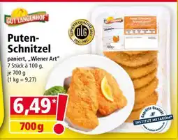 Norma Puten-Schnitzel Angebot
