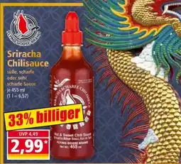 Norma Sriracha Chilisauce Angebot