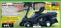 Norma HOME DELUXE Aufsitzrasenmäher REAPER Angebot