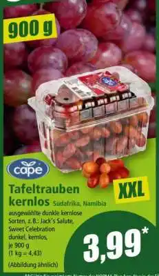 Norma Tafeltrauben kernlos Angebot