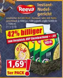 Norma Reeva Instant-Nudelgericht Angebot