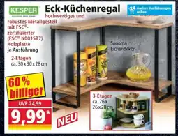 Norma Eck-Küchenregal Angebot