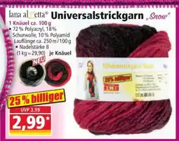 Norma Universalstrickgarn „Snow“ Angebot