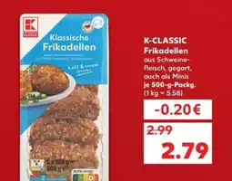 Kaufland K-CLASSIC Frikadellen Angebot