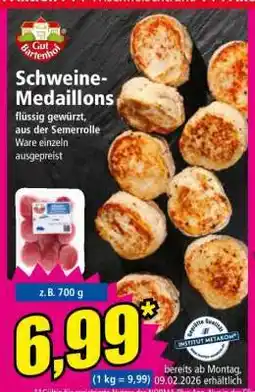 Norma Schweine-Medaillons Angebot