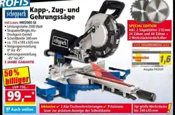 Norma Kapp-, Zug- und Gehrungssäge Angebot