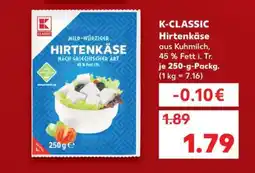 Kaufland K-CLASSIC Hirtenkäse Angebot