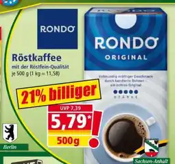 Norma Röstkaffee Angebot
