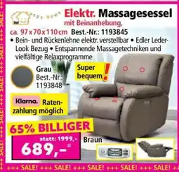 Norma Elektr. Massagesessel Angebot