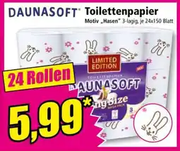 Norma DAUNASOFT Toilettenpapier Angebot
