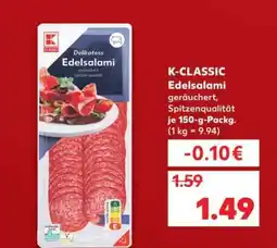 Kaufland K-CLASSIC Edelsalami Angebot