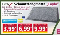 Norma Lifetex Schmutzfangmatte Layla Angebot