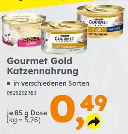 Globus Baumarkt Gourmet Gold Katzennahrung Angebot